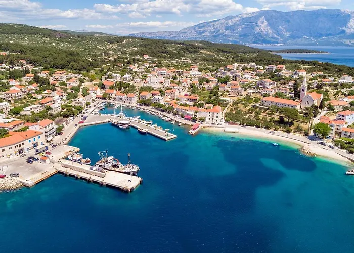 Family Friendly Seaside Sumartin, Brac - 5771 Apartamento Sumartin